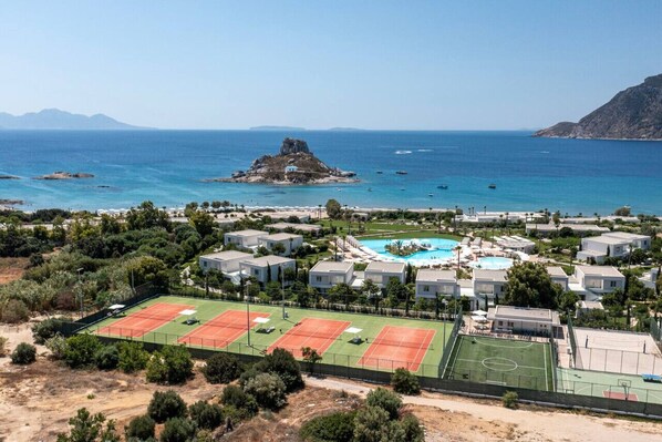 Sport court - Melathron Sea View apartment (Adults only +16) (Kefalos)
