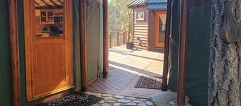 The Yurts at Rivendell - Secluded forest glamping retreat on the river