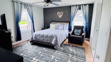 5 bedrooms, iron/ironing board, free WiFi, bed sheets