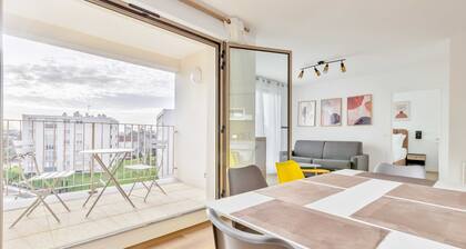 Appt lumineux avec balcon -6P-Proche Disney/Paris