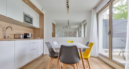 Appt Exclusif avec Jardin - 6P - Proche Disney/Paris