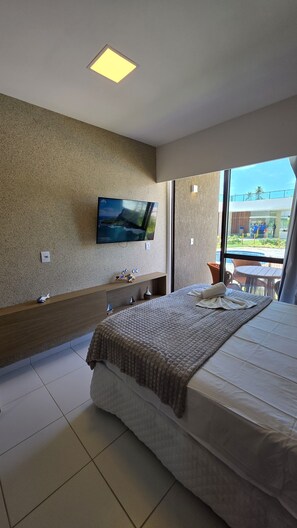 패밀리 스튜디오, 수영장 전망 | 노트북 작업 공간, 무료 WiFi