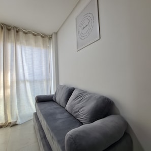Comfort Apartment, Lanai, City View | Living area - Flat Bela Vista Porto de Galinhas 206bLP (Ipojuca)