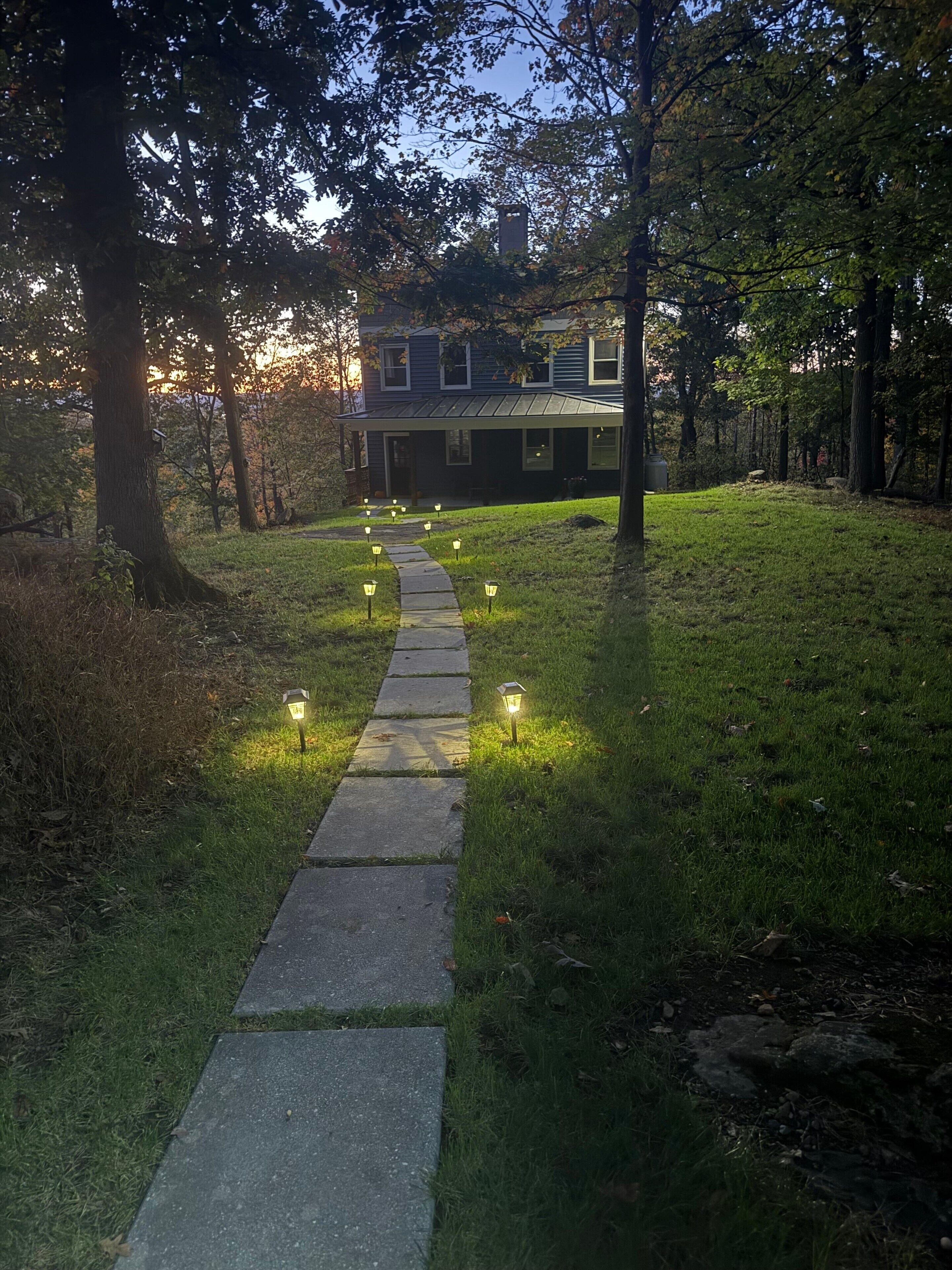 Path from Parking to front of home