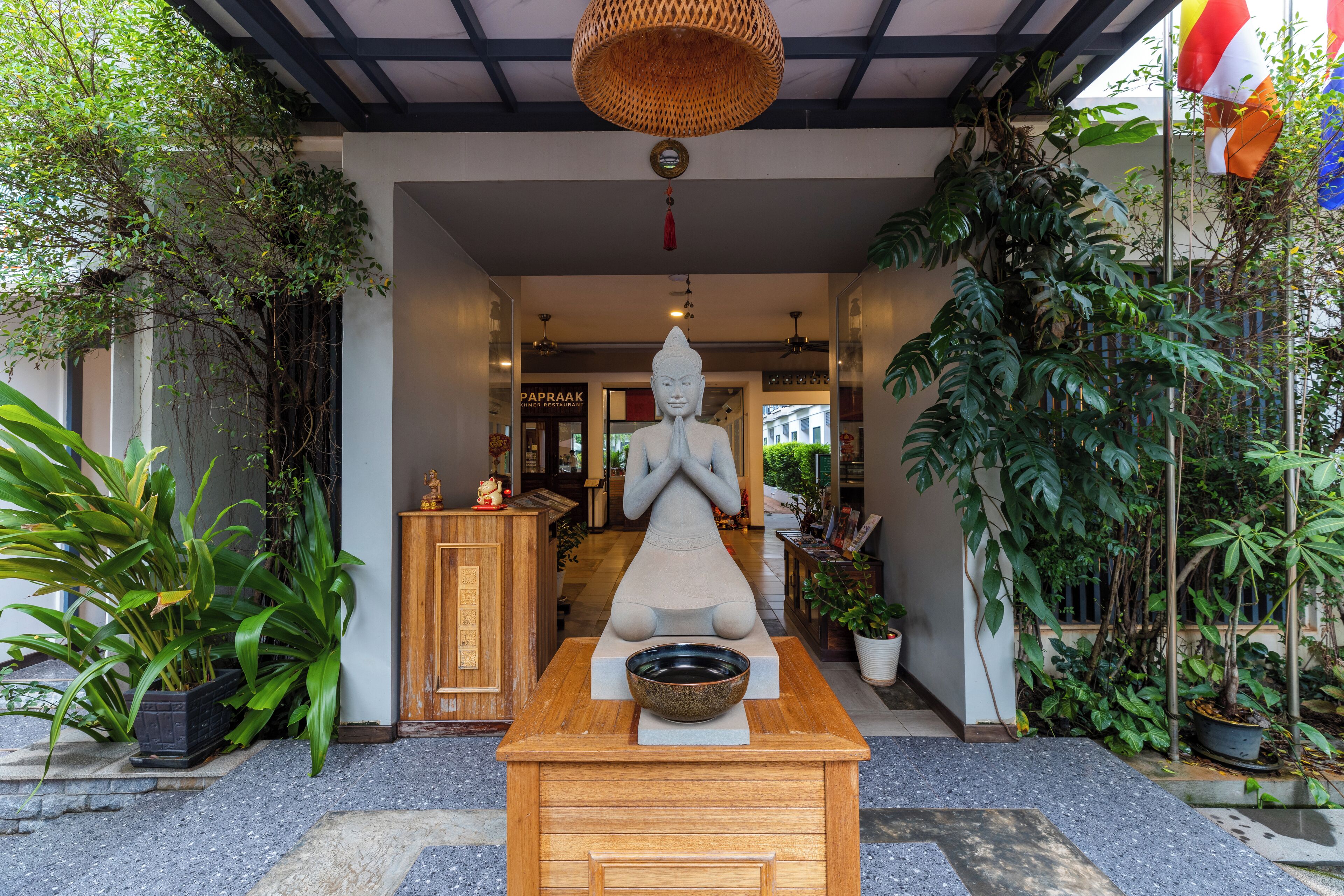 Fassade der Unterkunft