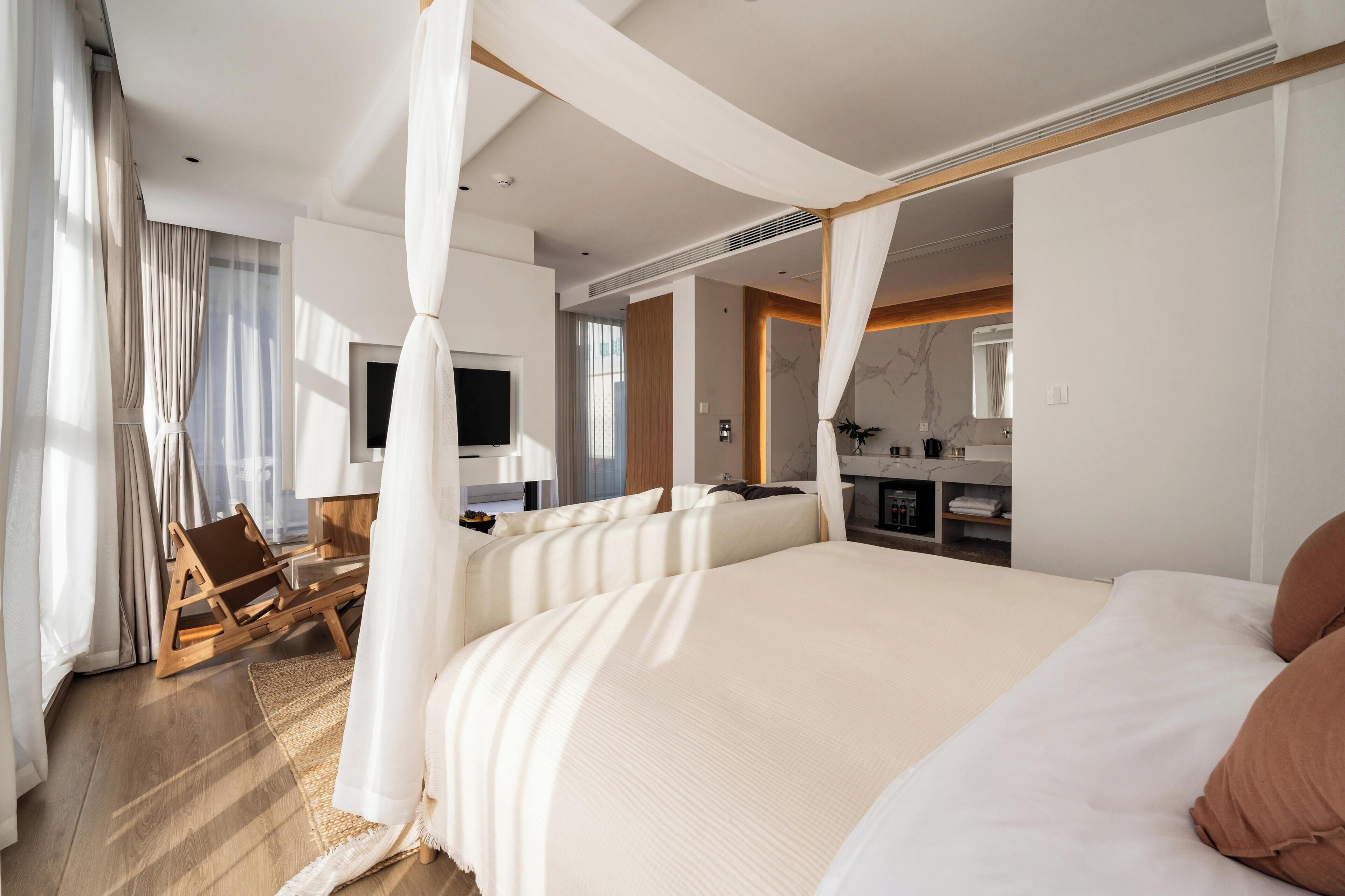 Dobbeltrom – premier, terrasse, bakgårdsutsikt | Wi-fi (inkludert)