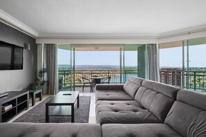 Living room - Crown Towers Resort - Luxury Apartment (Surfers Paradise)