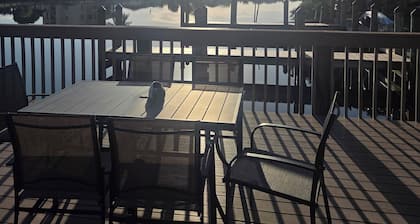 Newly updated 2/25 2-bedroom 2 bath condo with 3 steps to the Pool in Cape Coral