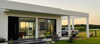 House overlooking the lagoon in gated community nature tranquility and security