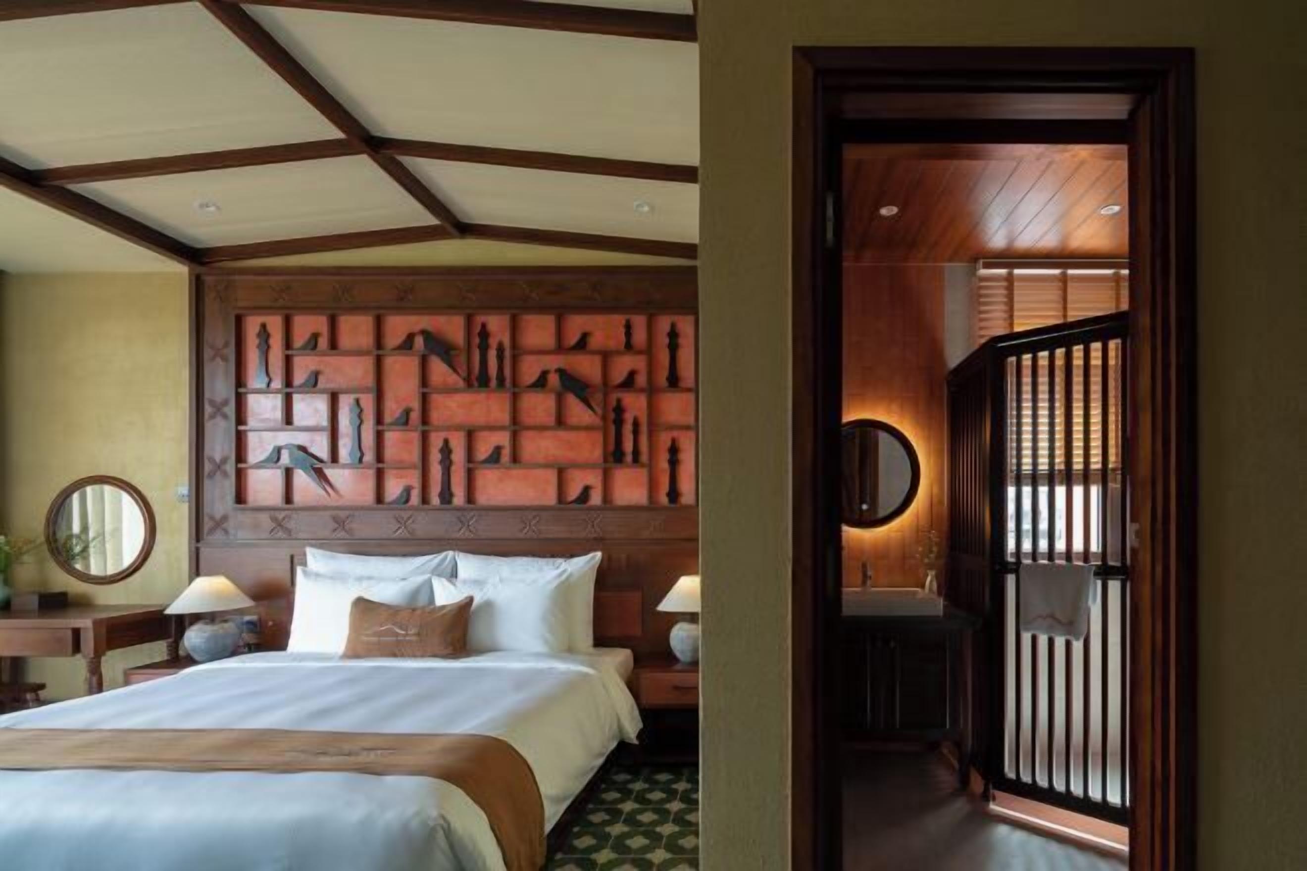 Ropa de cama de alta calidad y artículos del minibar gratis 