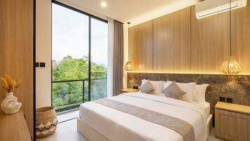 Vila, 2 quartos, vista para a piscina | 2 quartos, ferros/tábuas de passar roupa, Wi-Fi de cortesia