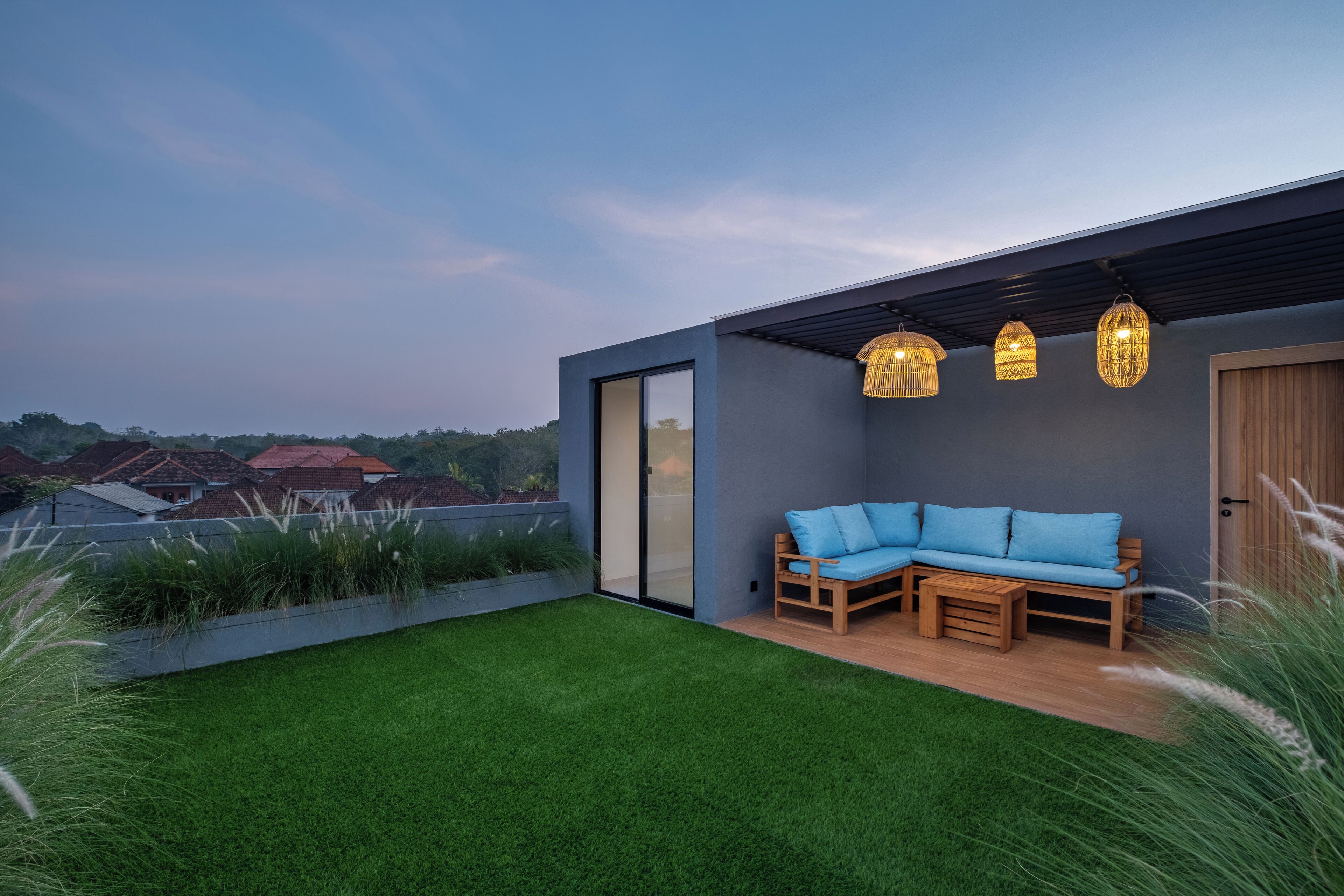 Villa, 2 Bedrooms, Pool View | Balkoni