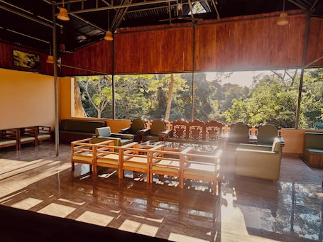 Reception. KAZIRANGA ECO VILLAGE RESORT