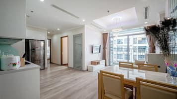 公寓客房, 2 間臥室, 庭園景 | 客房景觀