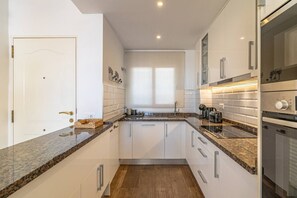 Microwave, oven, dishwasher, toaster