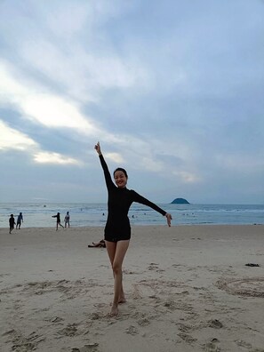 Accommodatie ligt op het strand