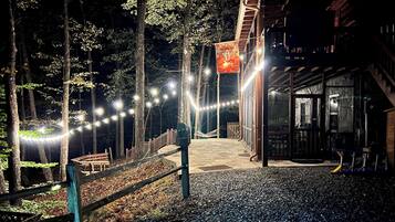 Overnatningsstedets område