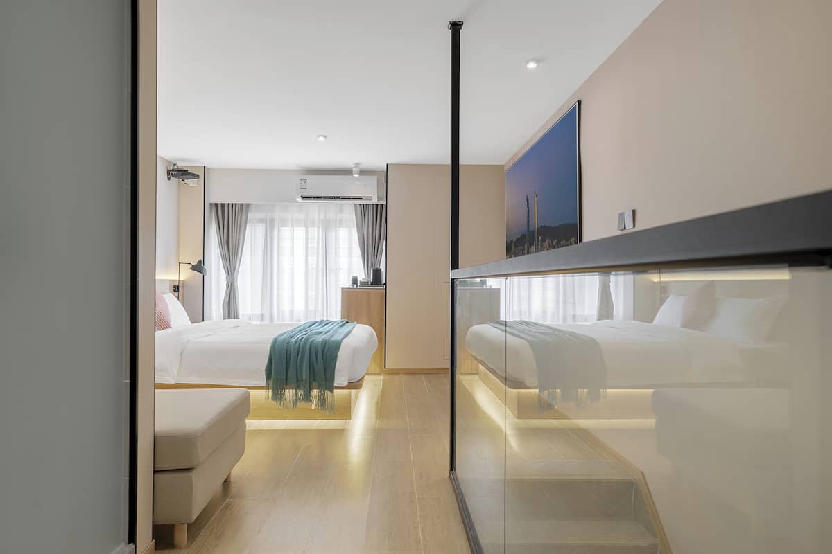 Quarto casal conforto | Wi-Fi de cortesia