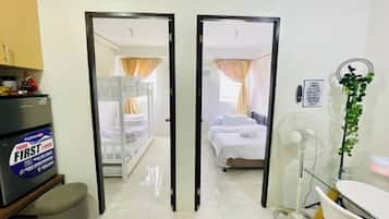 2 habitaciones, wifi y ropa de cama