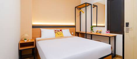 Habitación básica | Escritorio, espacio para trabajar con laptop y wifi gratis