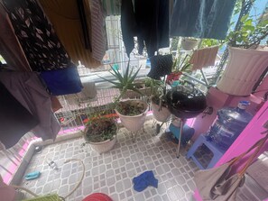 2nd Floor Balcony with Hammock | Terrace/patio