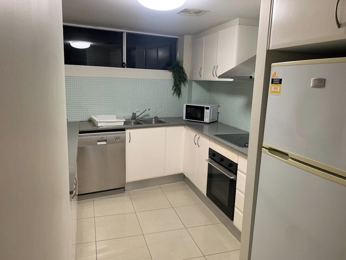 Microwave, stovetop, dishwasher