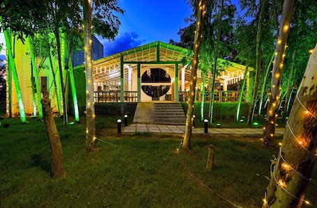 Restaurant. Anija Golf and Country Resort Pvt Ltd