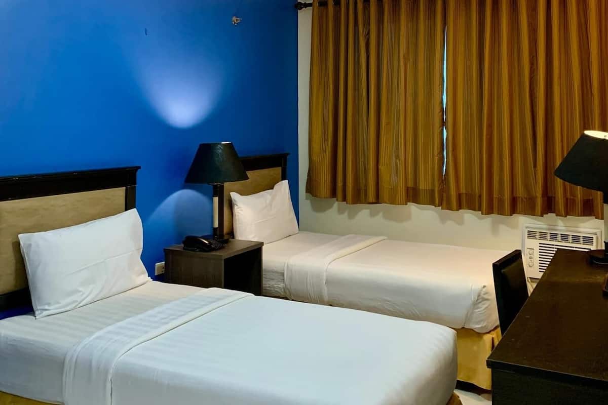 Standaard kamer, 1 twee- of 2 eenpersoonsbedden | Gratis wifi
