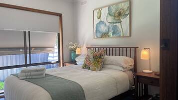 2 soverom, strykejern/-brett, wi-fi (inkludert) og sengetøy