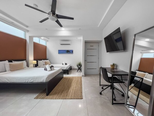 1 chambre, bureau, lit parapluie, Wi-Fi gratuit