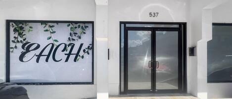 Enceinte de l’hébergement