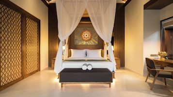 Deluxe Private Pool Villa | 1 bedroom, free minibar, in-room safe, blackout drapes