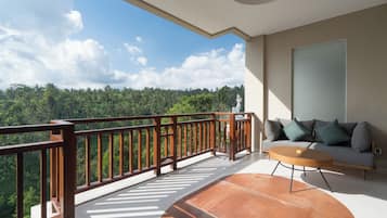 Suite de lujo, balcón, vista al valle | Vista al valle