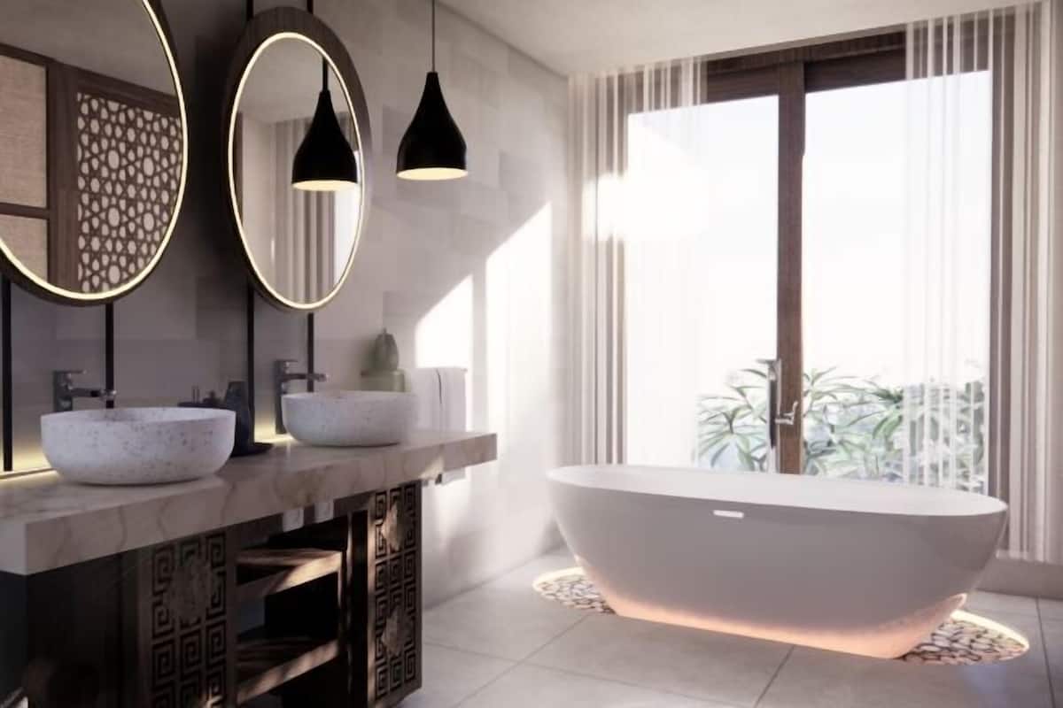 Salle de bain | Sèche-cheveux, peignoirs, chaussons, bidet