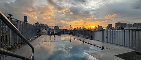 Takterrasspool