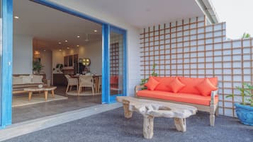 Apartemen Comfort | Teras/patio