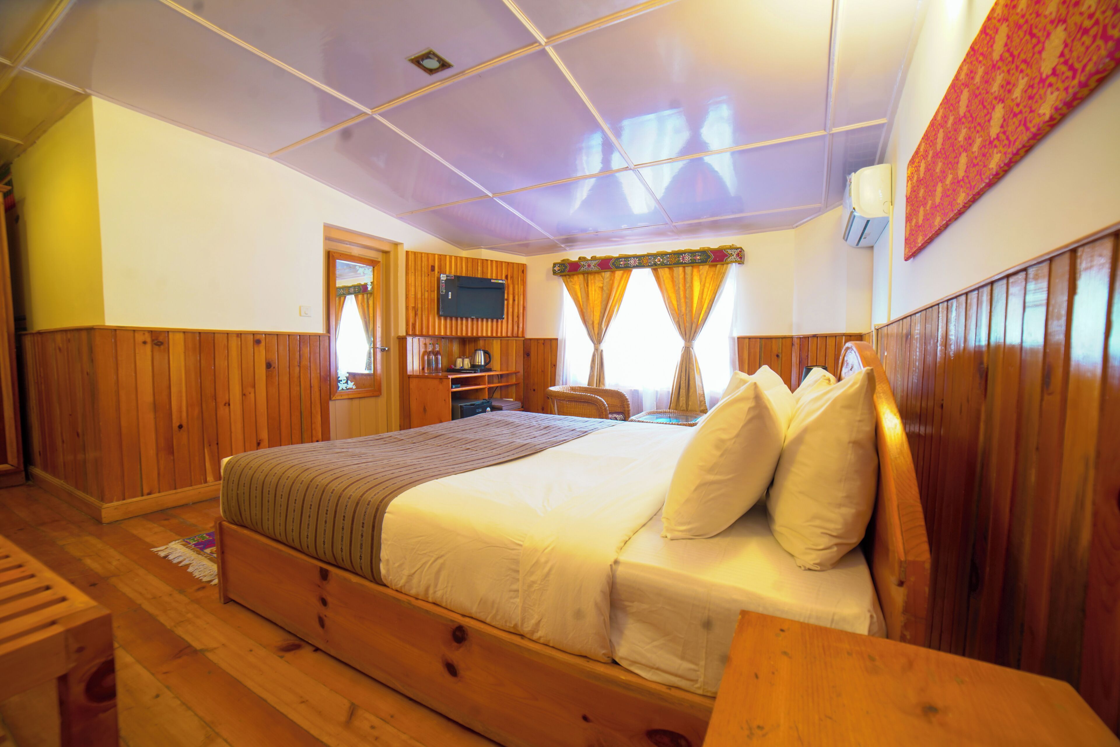 Wifi gratis y ropa de cama 