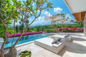 Private Poolvilla F 3 Bedrooms | Ausblick vom Zimmer