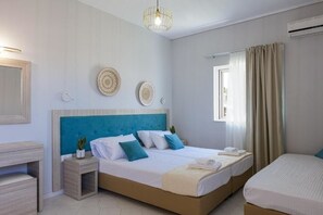 1 dormitori, escriptori, planxa i posts de planxar i wifi 