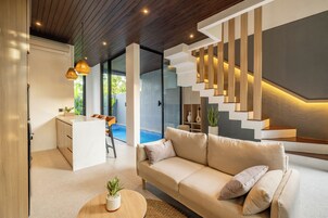 Standard Villa, 2 Bedrooms | Living area | 42-inch Smart TV with digital channels