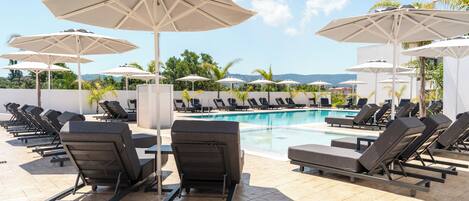 Seasonal outdoor pool