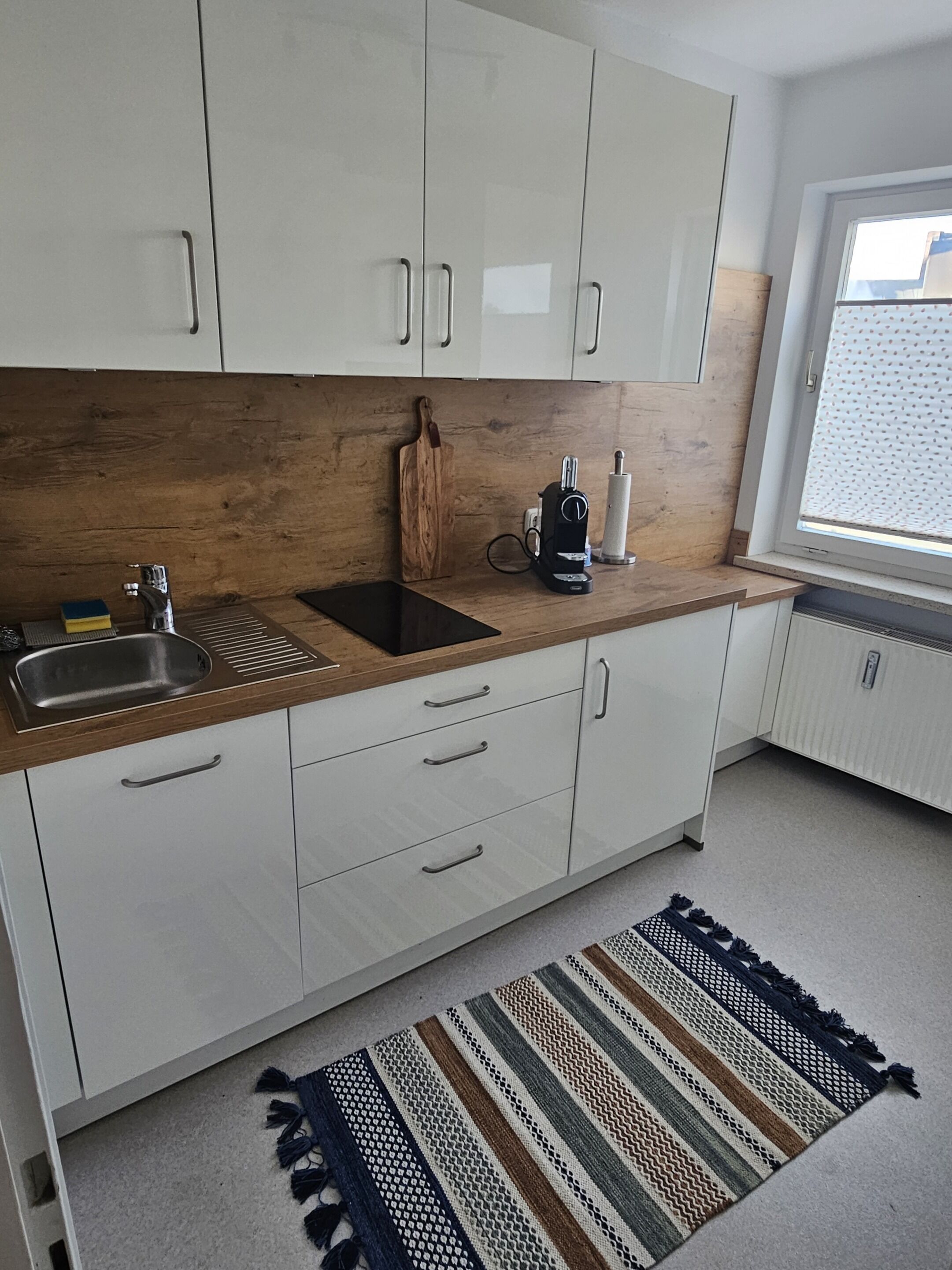 Wasserkocher mit Kaffee-/Teezubehör, Kühlschrank, Wasserkocher, Toaster