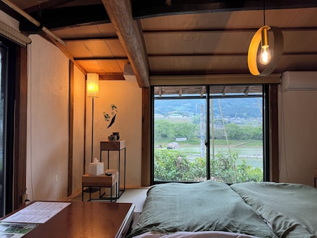 Superior Triple Room, Mountain View | In-room safe, blackout drapes, iron/ironing board, free WiFi. Osugi-ya Wazuka Kyoto