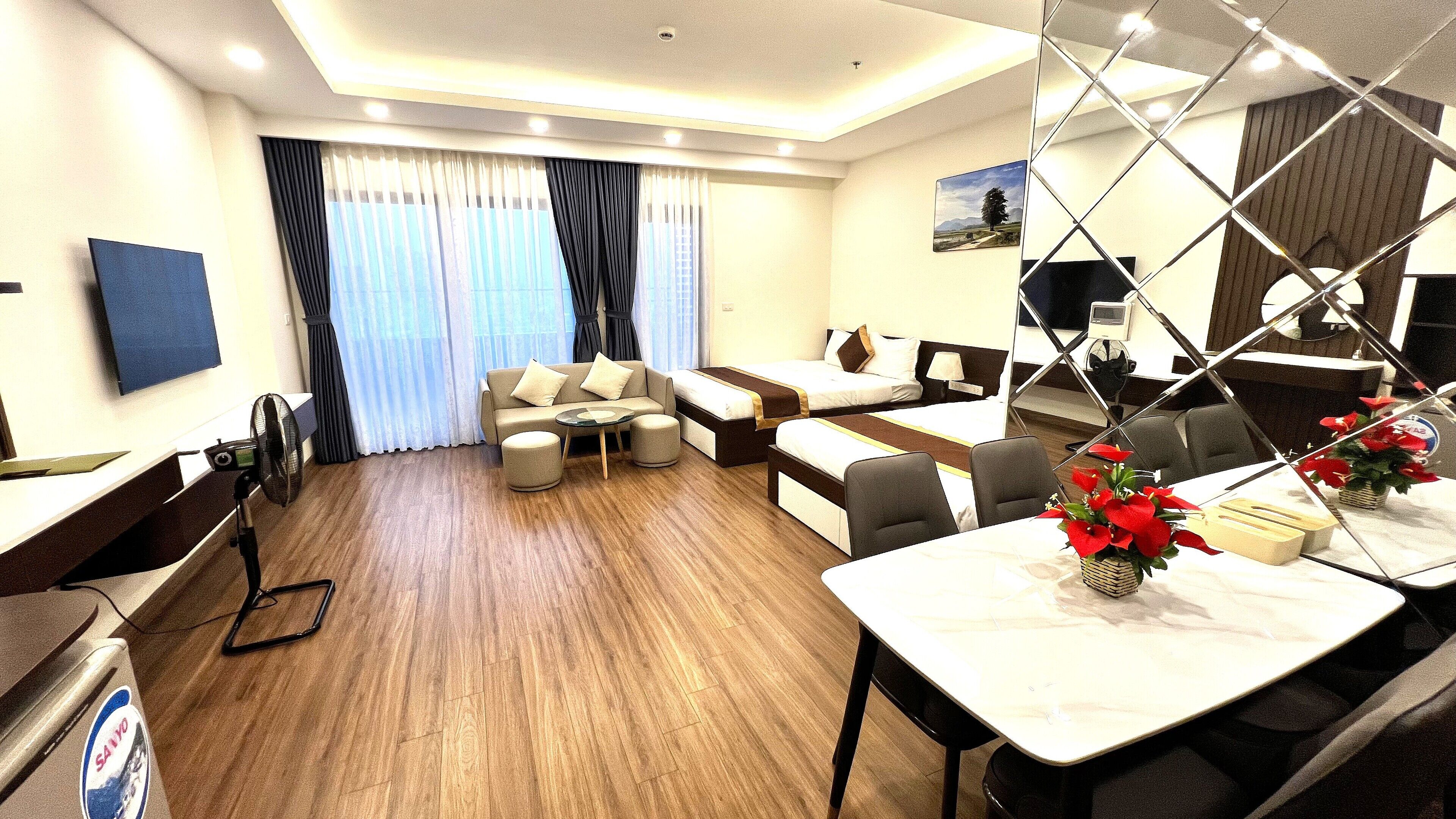 ลักซ์ชัวรี่อพาร์ทเมนท์, วิวชายหาด (20-13) | ผ้าปูที่นอนฝ้ายอียิปต์, เครื่องนอนระดับพรีเมียม