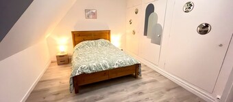 Le Duplex 68m2 apartment close to shops, town center and beach