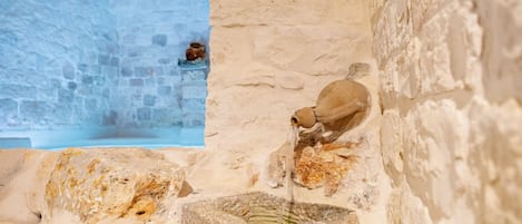 Suite de lujo | Piscina con cascada