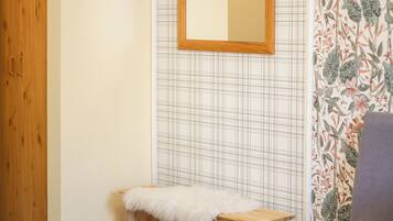 Deluxe Double Room, River View | Desk, laptop workspace, blackout drapes, free WiFi