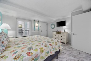 1 slaapkamer, een bureau, een strijkplank/strijkijzer, gratis wifi