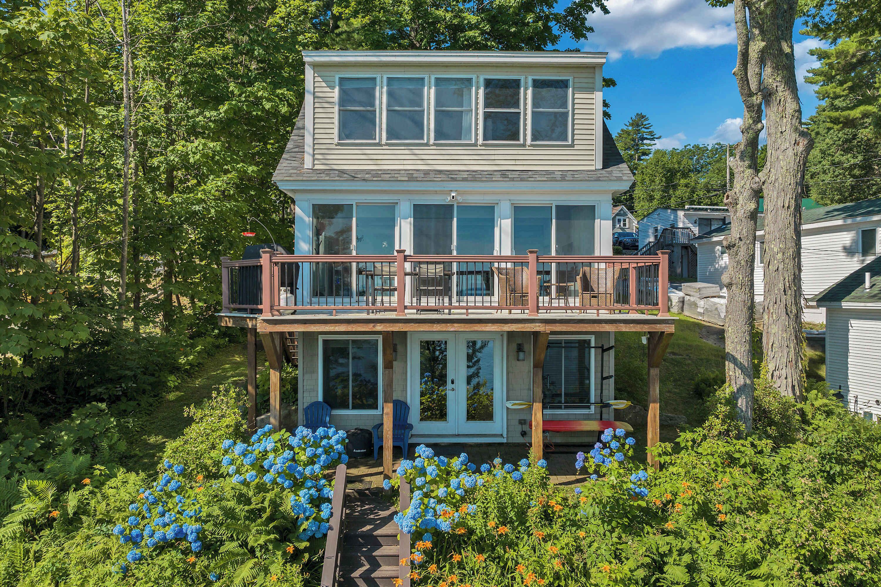 Your year-round waterfront paradise on Lake Winnipesaukee awaits!