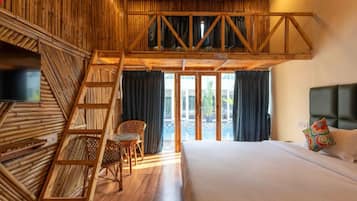 Suite, Pool View | Select Comfort beds, desk, laptop workspace, WiFi (free)